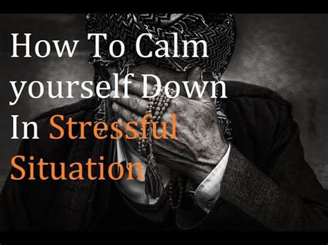 Keep hints in mind to these angers, and you'll have a chance at keeping your cool. How To Calm Yourself Down In Stressful Situation 🌲stress ...
