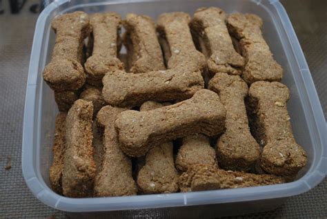 Making dog food from scratch maintains vital nutrients, therefore making it easier. A Dessert a Week: Sparky's Low Fat Dog Biscuits