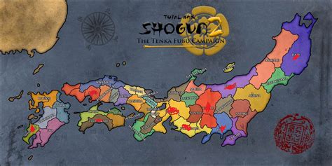 Total War Shogun 2 Resource Map