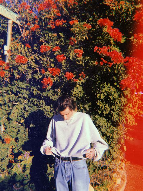 Floral Soft Boy 80s Vibe Aesthetic Flower Boys Soft Boy Boy