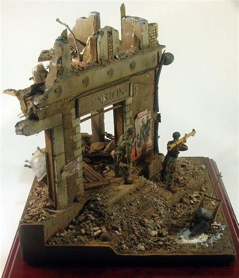 Military Diorama Diorama Model Hobbies