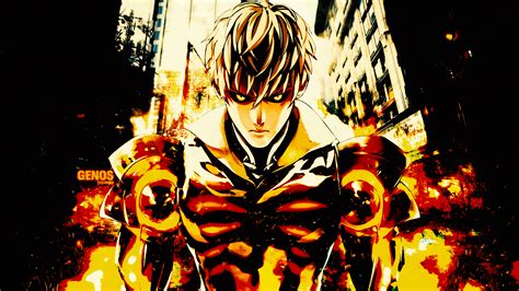 one punch man genos wallpaper 3d zflas