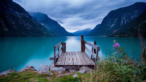 Wallpaper Norway 5k 4k Wallpaper Bridge Sea Lake