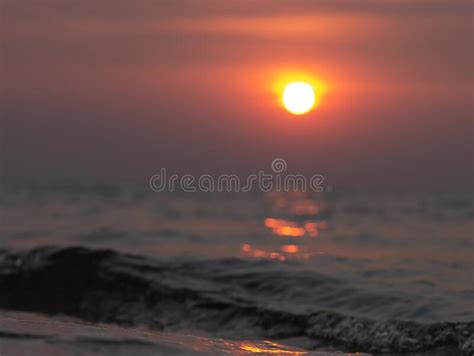 Beautiful Sunset On A Beach Summer Sunset Stock Image Image Of Ocean