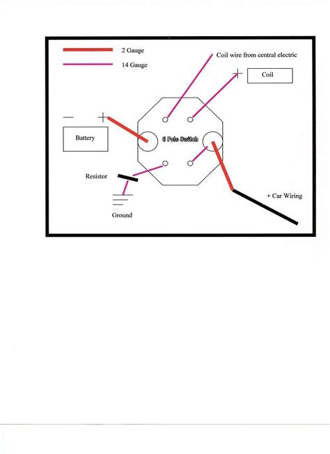 6 Pole Ignition Switch Wiring Diagram