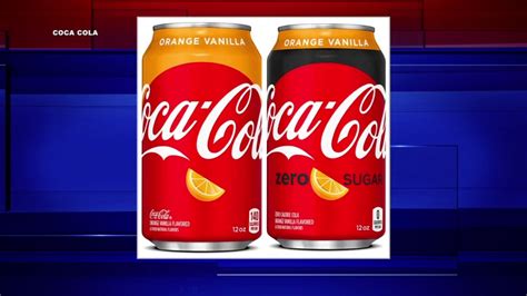 Coke Debuts First New Flavor In More Than A Decade Orange Vanilla