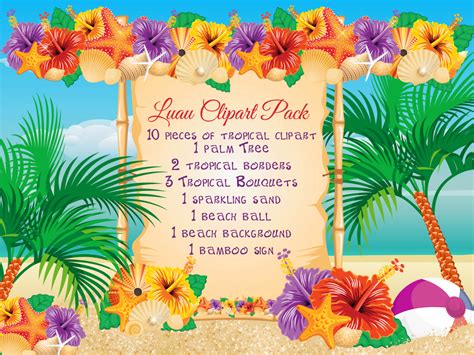 Luau Border Clip Art 10 Free Cliparts Download Images On Clipground 2024