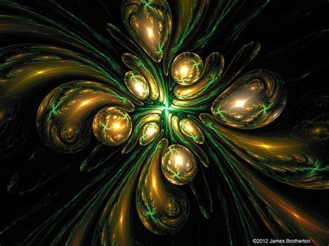 Celtic Fractal Irish Gold By ~jim88bro Fractals Pinterest