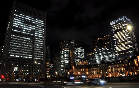 Tokyo Station At Night ⓒrebecca Bugge All Rights Reserved Flickr