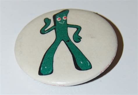 Gumby Pins Buttons Lost Found Vintage Toys