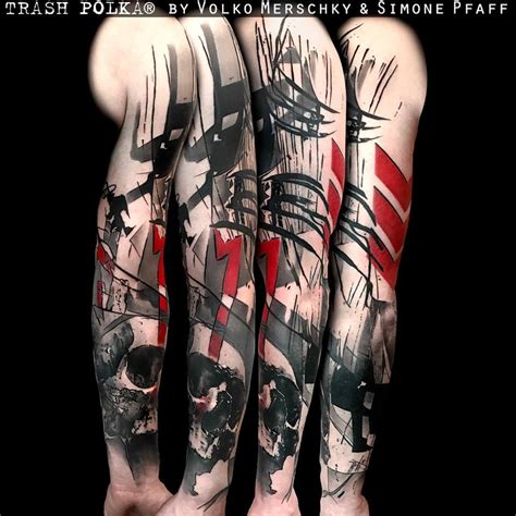 Tattoo Gallery Trash Polka Tattoos By Volko Merschky And Simone Pfaff