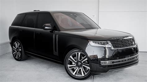 Santorini Black 2023 Land Rover Range Rover Se Youtube