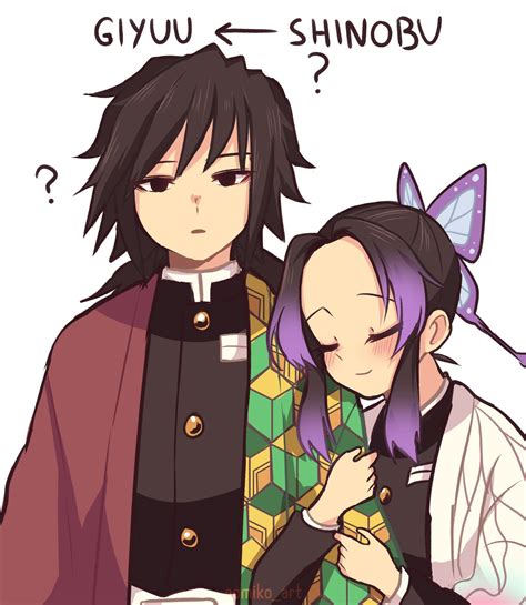 gomi on Twitter: "ぎゆしの #demonslayer #鬼滅の刃イラスト #giyushino… " | Anime