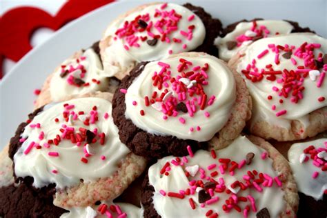Cherry Cordial Cake Mix Cookies With Cream Cheese Frosting