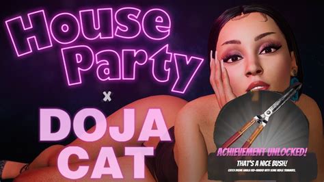 house party the game update 1 0 2 2 doja cat expansion achievement that s a nice bush youtube