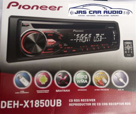 Autoradio Pioneer Deh X1850ub Mixtrax A S34999 Instalado S 349