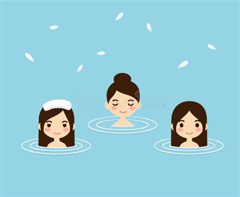 women hot springs stock illustrations 7 women hot springs stock illustrations vectors