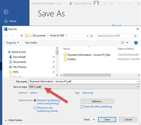 How To Save Email To Pdf File With Attachments Assistmyteam