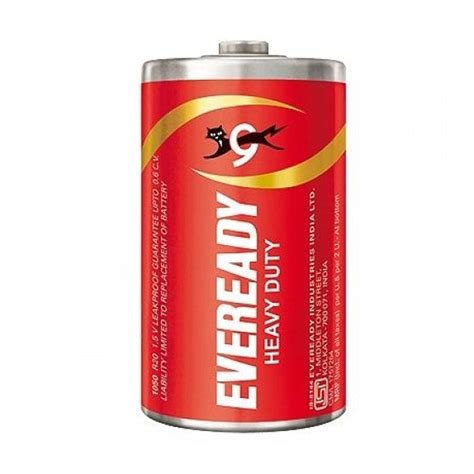 Buy Eveready 1050 Carbon Zinc D Battery Pkt2pc Online Aed485 From