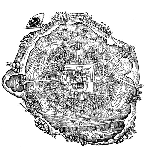 Plano De Tenochtitlan Mexicanísimo
