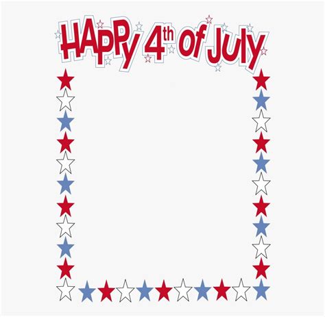 Th Of July Free Fourth Images Clip Art Transparent Fourth Of July Border Free Transparent