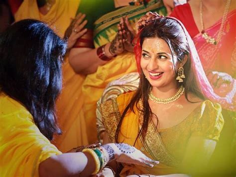 Divyanka Tripathi’s Haldi And Mehendi Ceremony Pictures Are Truly Beautiful Haldi Ceremony