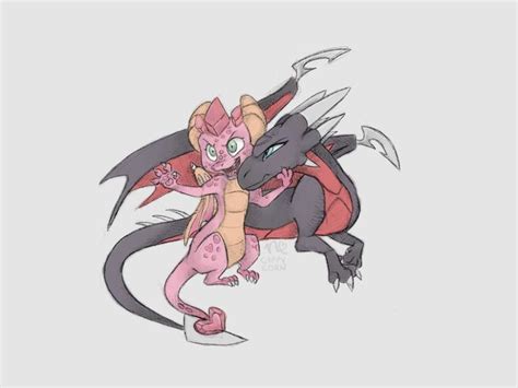 The Visionary Cynder And Ember By Florahthorne On Deviantart In