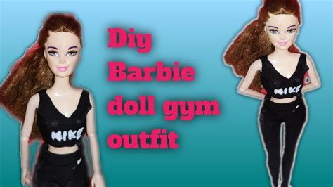 Diy Barbie Doll Gym Outfit Making A Gym Suit For Barbie Doll Artisticdolls Learnwithpari