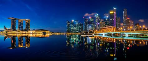 Singapore Wallpaper 4k Marina Bay Sands Downtown