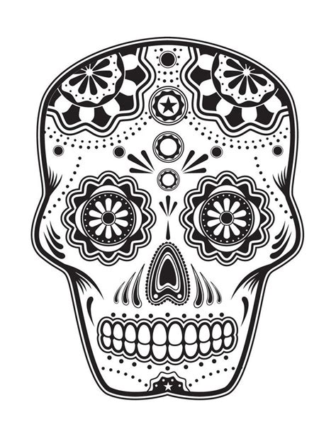 This mexican day of death altar coloring page is the most beautiful among all coloring sheets. Skull coloring pages, Coloring pages, Sugar skull art