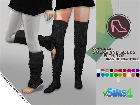 Sims 4 Cc Custom Content Socks Socks And Socks With Toe