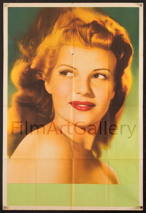 Rita Hayworth Movie Poster 1 Sheet 27x41 Original Vintage Movie