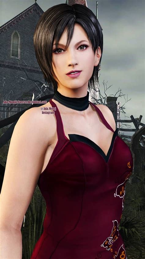 ada wong re4 dress render by kunoichi supai resident evil personajes de videojuegos belleza