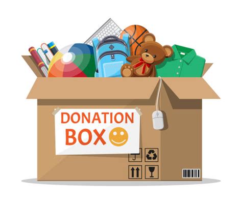 Donation Box Illustrations Royalty Free Vector Graphics And Clip Art