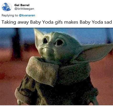 Baby Yoda Memes Return After Fans Of Mandalorian Internet Sensation