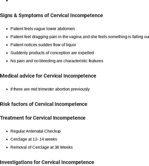 Mix · Cervical Incompetence Causes Symptoms And Treatment