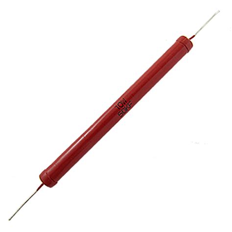 1 Tolerance 10w 50k Ohm High Voltage Resistor Red New
