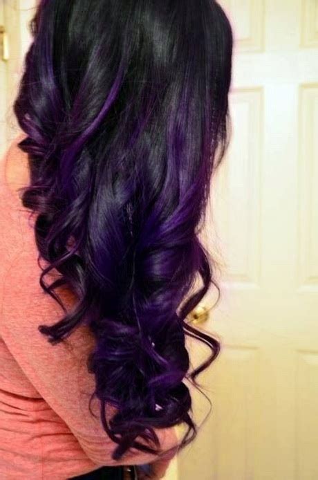 Purple And Black Hairstyles Style And Beauty