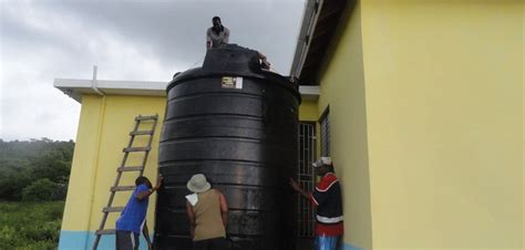 Usaid Ts Water Tanks To Schools In Jamaica Borgen
