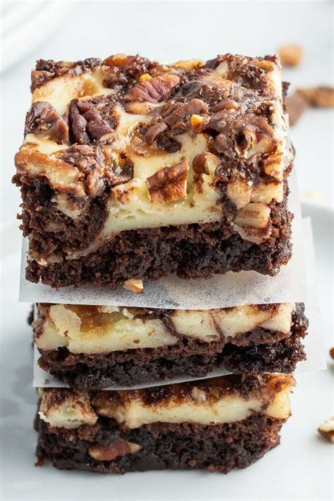 cream cheese swirl brownies with heath bars and pecans laptrinhx news
