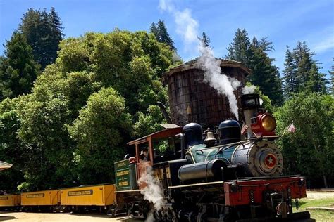 Santa Cruz Redwoods Roaring Camp Steam Train Ride In Felton 2021