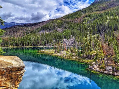 Horseshoe Lake In Jasper National Park Alberta Canada Oc 4032x3024