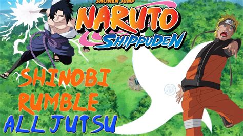 Naruto Shippuden Shinobi Rumble All Specialsjutsu Hd Youtube