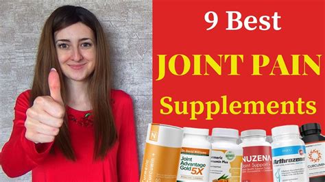 Best Joint Pain Arthritis Supplements Guide Youtube