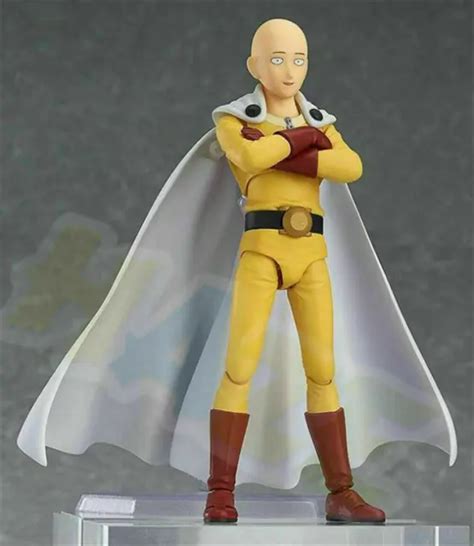 Anime Figma 310 One Punch Man Saitama Pvc Action Figure Model Toys New