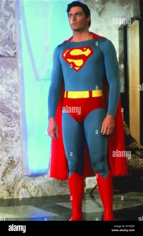 Christopher Reeve Superman Iv The Quest For Peace 1987 Stock Photo