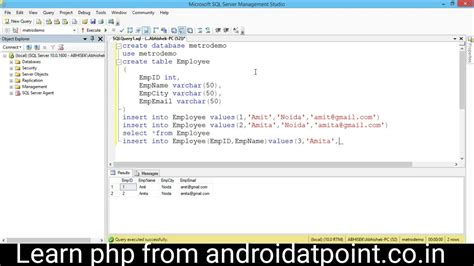 Sql Tutorial Inserting Data Into Tables How To Insert Record In Sql