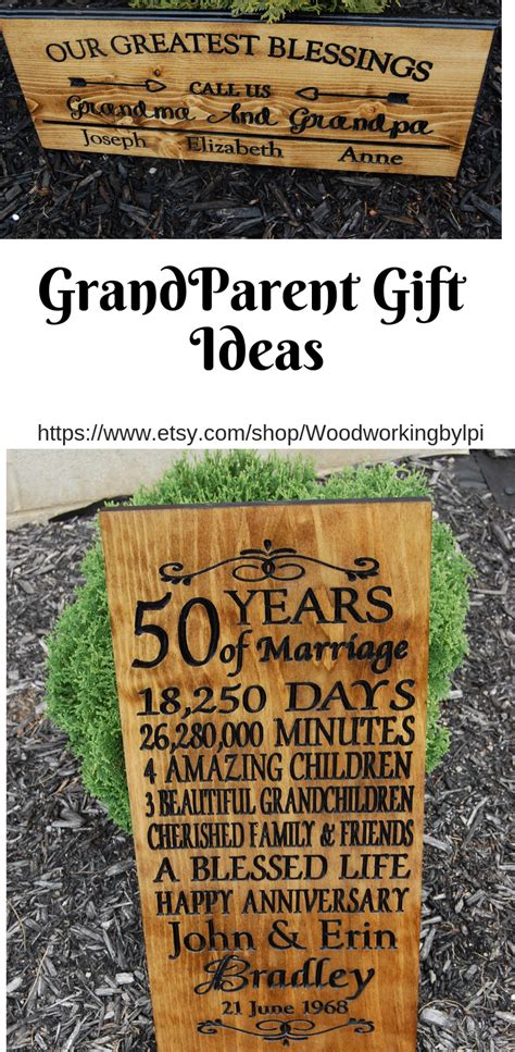 Top picks for the best wedding gift ideas in 2021. GrandParent Gift Ideas | Diy wedding signs wood, Diy gifts ...