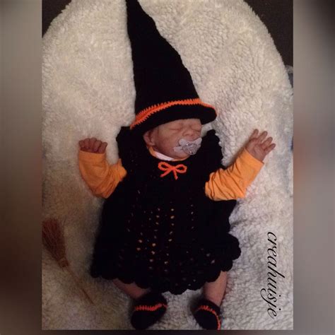 Halloween Reborn Babies Crochet Hats Halloween Baby Fashion