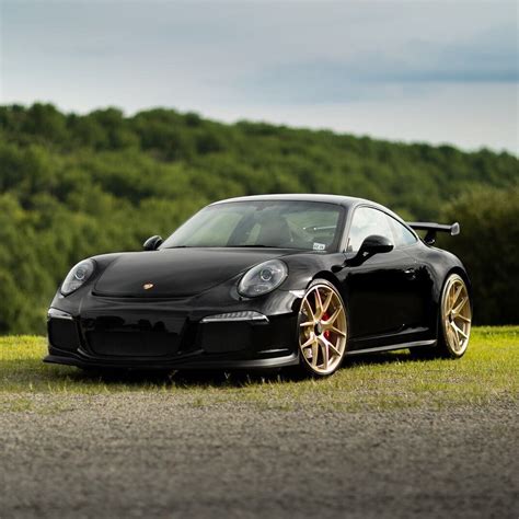 Porsche 991 Gt3 On Instagram Black And Gold Credit Redlinespeedworx